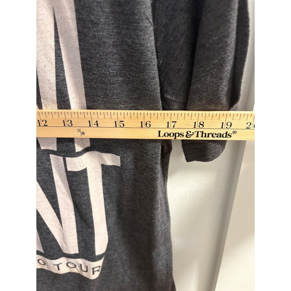 Sam Hunt 15 In A 30 Tour Graphic T-Shirt Charcoal Gray Concert Tee Womens Medium - Picture 3 of 4